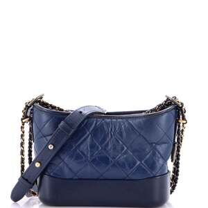 Chanel Gabrielle Hobo Quilted Aged #242389C29B